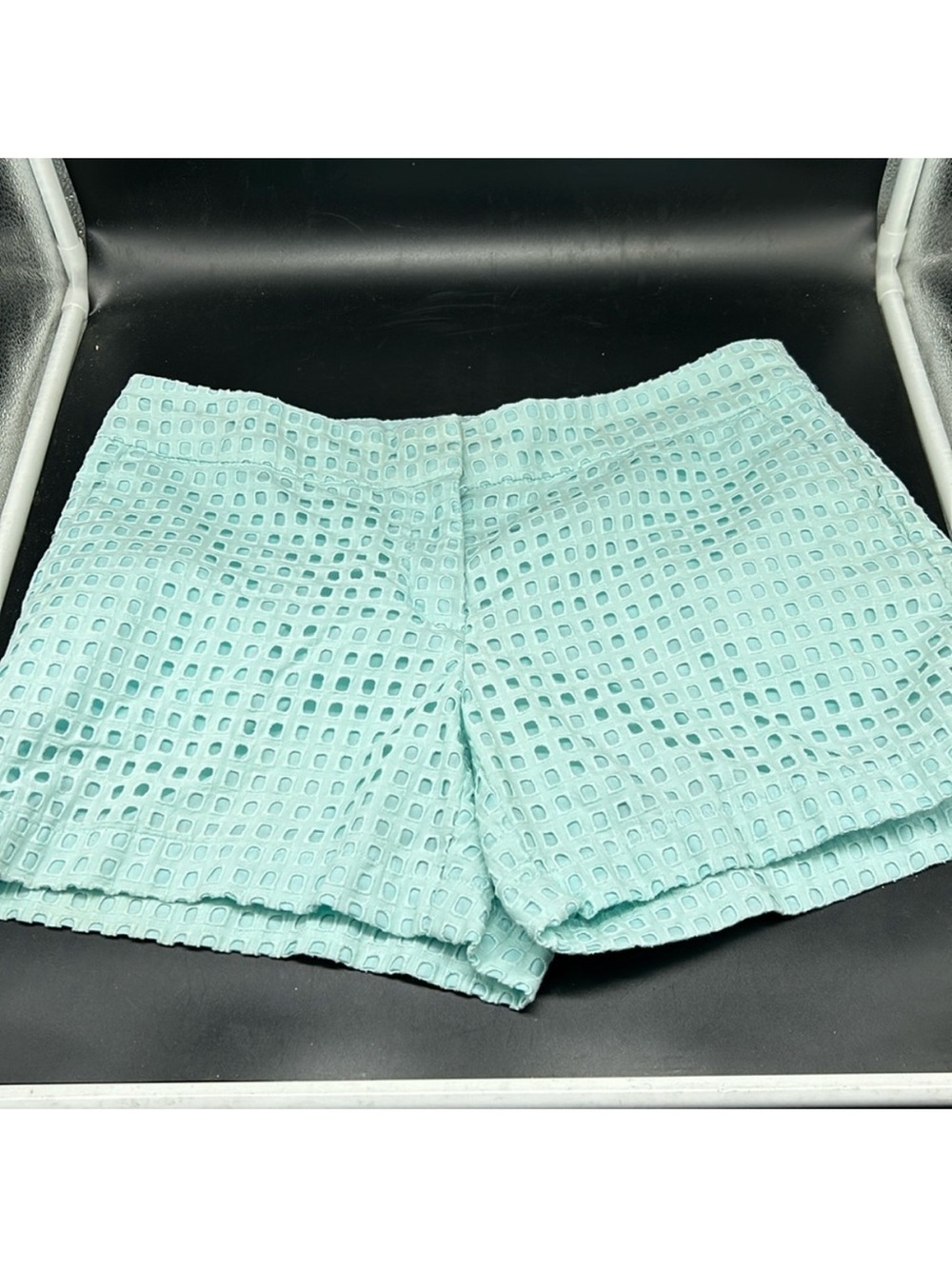 Eyelet Cotton Shorts Sz 8